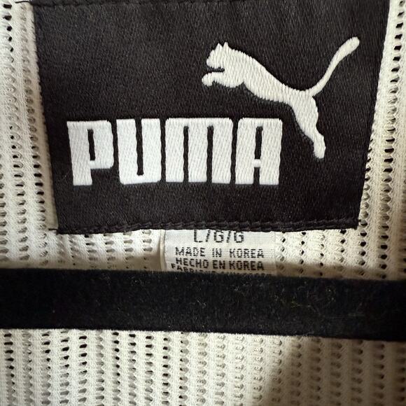 VTG Cleveland Browns Puma NFL Brown Spell Out Full Zip Windbreaker Track Jacket - Picture 7 of 9